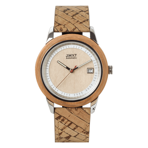 Montre automatique Morning Mood avec bracelet vegan en liège