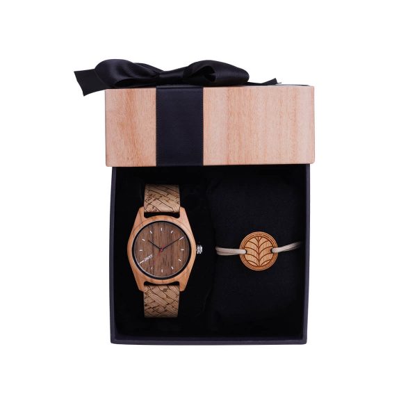 coffret cadeau montre bijou vegan