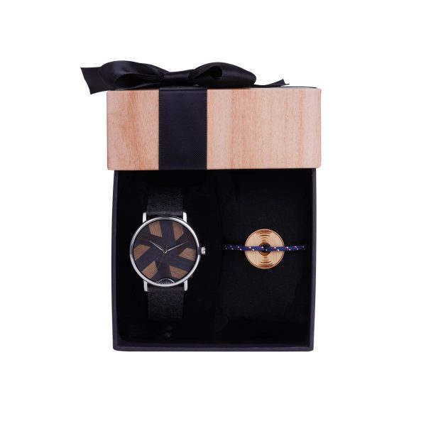 Coffret cadeau homme montre en cuir